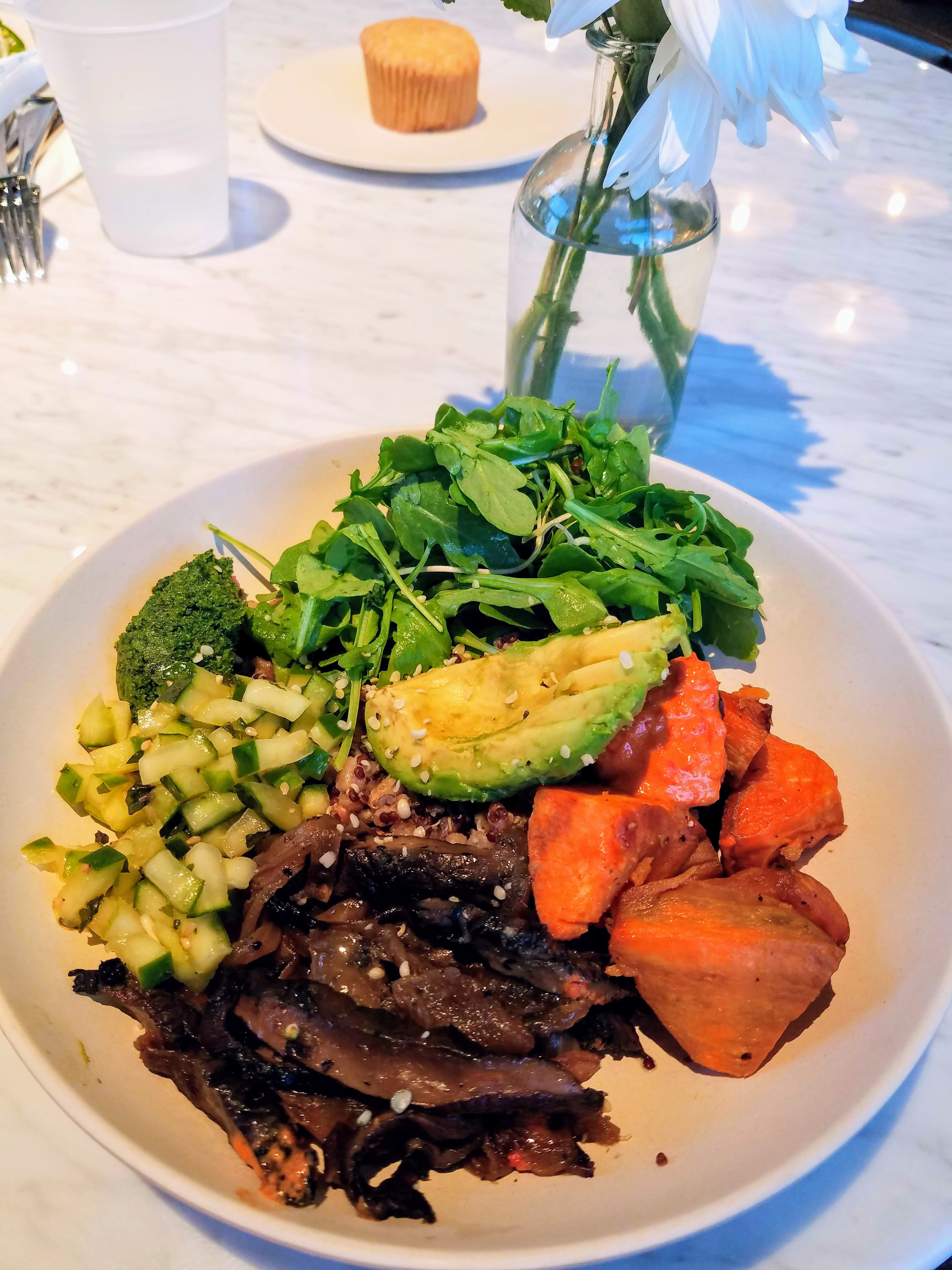 My Current Top 5 Plantbased Restaurants in Houston Red Lips White Coat